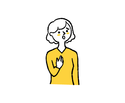 困っている女性