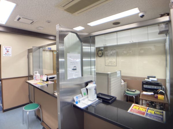 店舗の内観